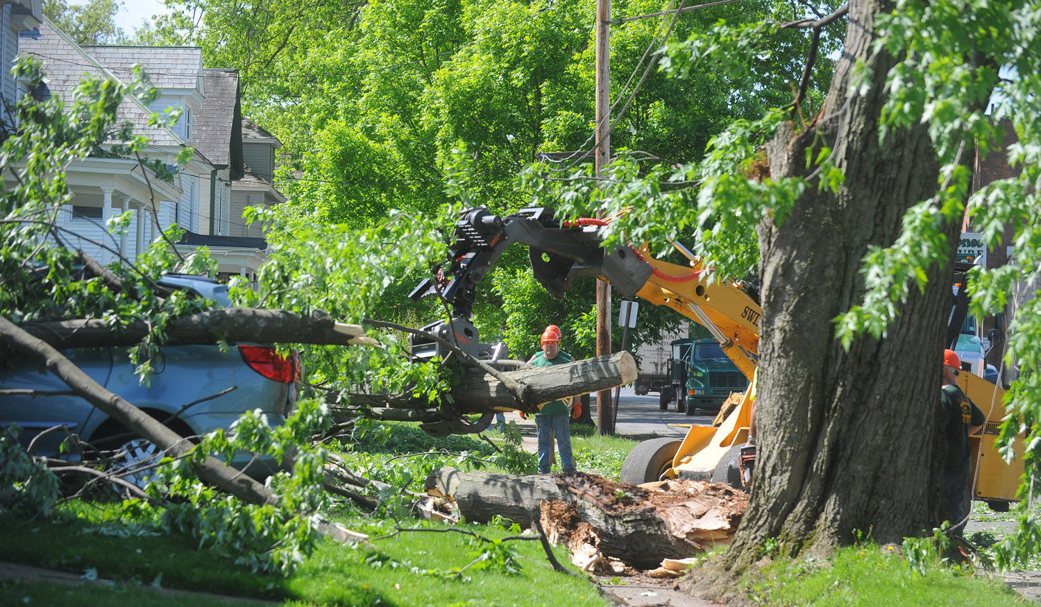 Storm damage